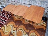 Vintažiniai mid century tikmedžio staliukai - nuotraukos Nr. 7