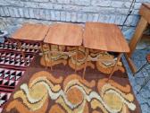 Vintažiniai mid century tikmedžio staliukai - nuotraukos Nr. 9