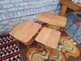 Vintažiniai mid century tikmedžio staliukai - nuotraukos Nr. 24