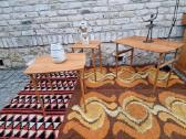 Vintažiniai mid century tikmedžio staliukai - nuotraukos Nr. 26