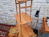 Vintažiniai mid century tikmedžio staliukai - nuotraukos Nr. 27