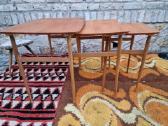 Vintažiniai mid century tikmedžio staliukai - nuotraukos Nr. 34