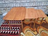 Vintažiniai mid century tikmedžio staliukai - nuotraukos Nr. 35