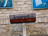 Vintažinis mid century poliakrilo audio stovas - nuotraukos Nr. 28