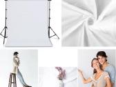 Baltas fotografinis foto fonas