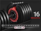 Reguliuojamas hantelis svarmuo nuo 2 kg iki 40 kg - nuotraukos Nr. 15