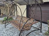 Kalvio darbo metalinės lauko supynės - nuotraukos Nr. 13