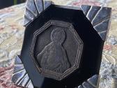 Sena bronzinė Kristaus Pantokratoriaus ikona