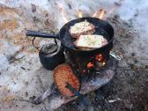 Suomiška lauko krosnelė "Varusteleka Hobo Stove L" - nuotraukos Nr. 3