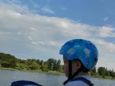Weeride Safefront Deluxe Denim kėdutė