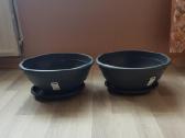 Vazonas Plasticotto, plastikinis, 2vnt. d43cm - nuotraukos Nr. 3