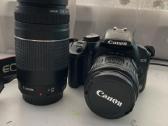 Canon EOS 450d su objektyvais