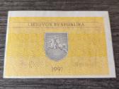 0.5 talono 1991 - Valstybinis + klaida serijos Xf - nuotraukos Nr. 7