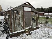 Naudotas metalinis šiltnamio karkasas