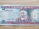 1993 metų 5 litai Jablonskis