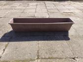Plastikinis gėlių lovelis / vazonas.ilgis 78cm