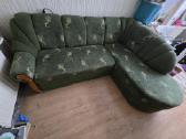 Kampinė išskleidžiama sofa