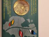 2 eurų proginės monetos Bu (kortelėse) 2015-25m