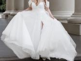 Elegantiška vestuvinė suknelė - nuotraukos Nr. 4