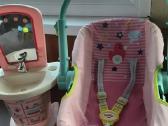 Baby born nešioklė vežimėlis ir kriauklė - nuotraukos Nr. 6