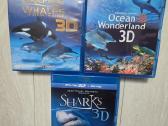 Blu-ray 3D diskai apie povandeninį. Kaina už 1vnt