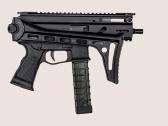 Automatinis šautuvas Grand Power Striborg Ap9a3s - nuotraukos Nr. 4