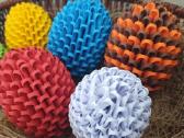 3D origami kiaušiniai Velykoms - nuotraukos Nr. 2