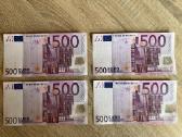 500 eurų banknotai