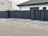Segmentinės, Metalinės, Medinės Tvoros, Vartai - nuotraukos Nr. 13