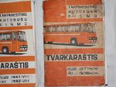 Autobusų eismo tvarkaraščiai 1977-78 ir 1981- 82 - nuotraukos Nr. 3