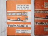 Autobusų eismo tvarkaraščiai 1977-78 ir 1981- 82 - nuotraukos Nr. 2