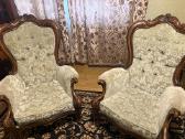 Vintažinė sofa ir foteliai - nuotraukos Nr. 3