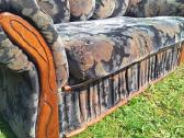 Dvivietis fotelis-sofa