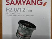 Samyang F2.0/12mm