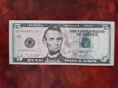 5 JAV doleriai, 2006 m, Unc, E5 serija
