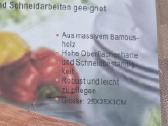 Trys storos bambuko lentutės maisto pjaustymui - nuotraukos Nr. 5