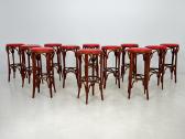 Thonet stiliaus baro kėdė 3 vnt. - nuotraukos Nr. 8