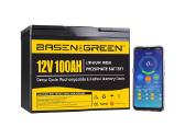 12v lifepo4 100ah akumuliatorius baterija 250e