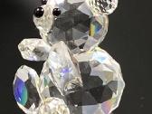 Skulptūra ''Swarovski Silver Crystal'' Meškinas - nuotraukos Nr. 3