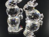 Skulptūra ''Swarovski Silver Crystal'' Triušis - nuotraukos Nr. 3