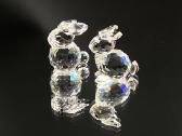 Skulptūra ''Swarovski Silver Crystal'' Triušis
