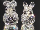 Skulptūra ''Swarovski Silver Crystal'' Triušis - nuotraukos Nr. 4