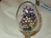 Kiaušinis krištolinis, Austria, 1990 m. Faberžė Fm - nuotraukos Nr. 9