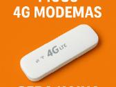 Metams internetas + Nešiojamas 4G modemas-159 eur