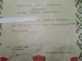 Diplomai, garbės raštai 1949-83m. - nuotraukos Nr. 10