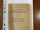 Lietuviškai vokiškas žodynas I dalis (a-n). 1943