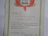 Diplomai, garbės raštai 1949-83m. - nuotraukos Nr. 11