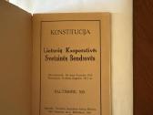 Konstitucija Lietuvių Kooperativēs Svetainēs 1921m