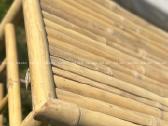 Švediškas terasinių baldų komplektas iš bambuko - nuotraukos Nr. 6