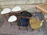 Vintažiniai mid century interjeriniai staliukai - nuotraukos Nr. 4